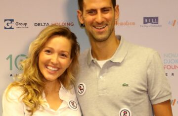 Novak i Jelena Djokovic