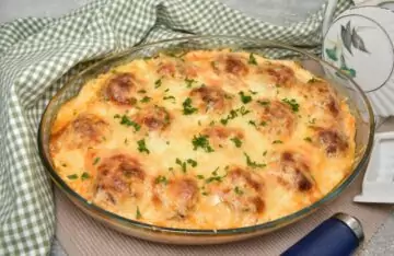 Recept za prelivene ćuftice na krompiru