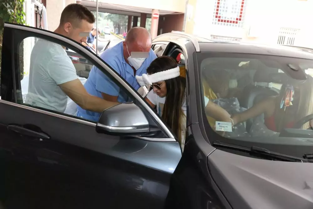Sandra Čaprić posle operacije