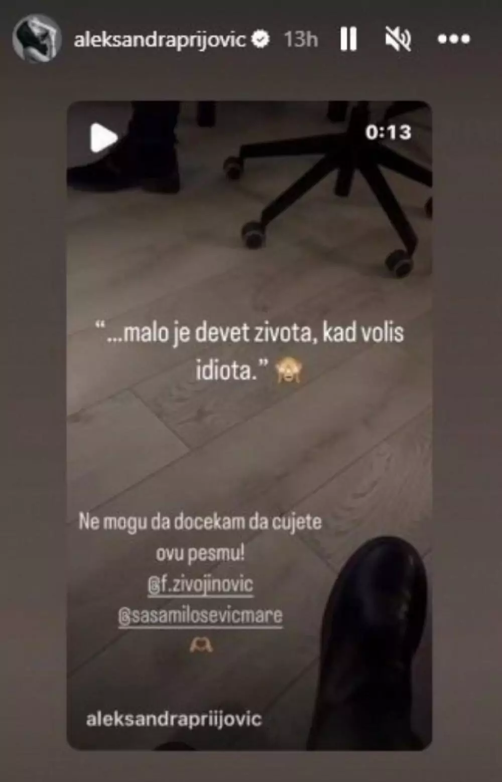 Brak Aleksandre Prijović i Filipa Živojinovića