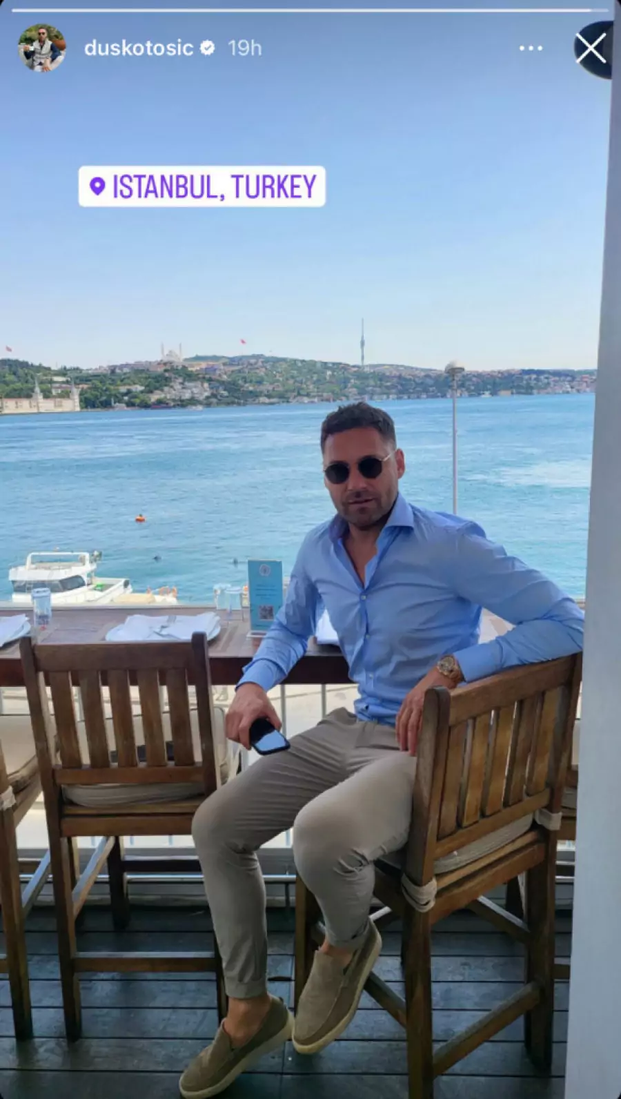 Tošić skinuo burmu
