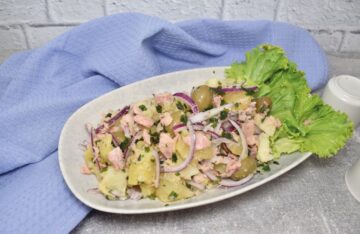 Salata od krompira i tunjevine