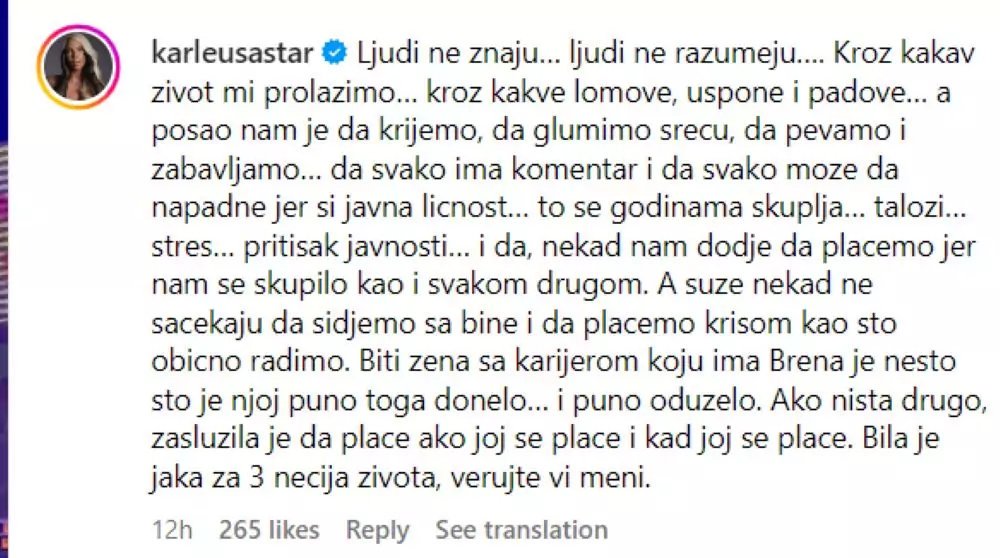 nastup Dragane Mirković i Lepe Brene svet portal