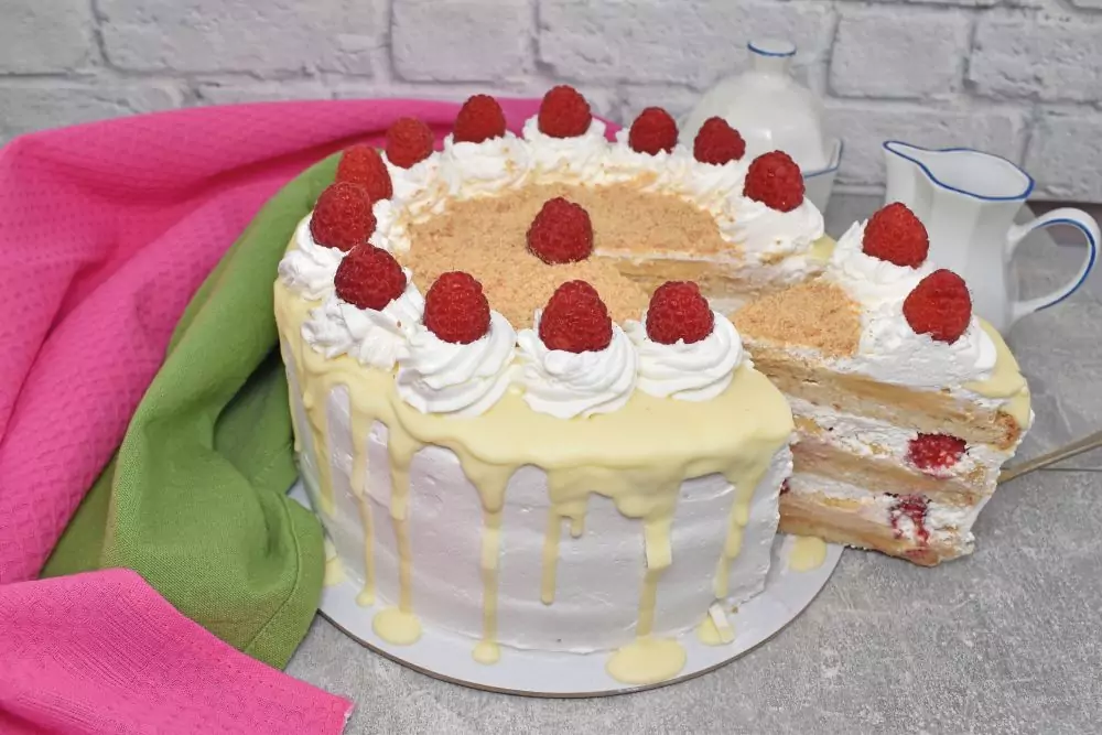 Torta sa malinama i belom čokoladom svet novine svet portal