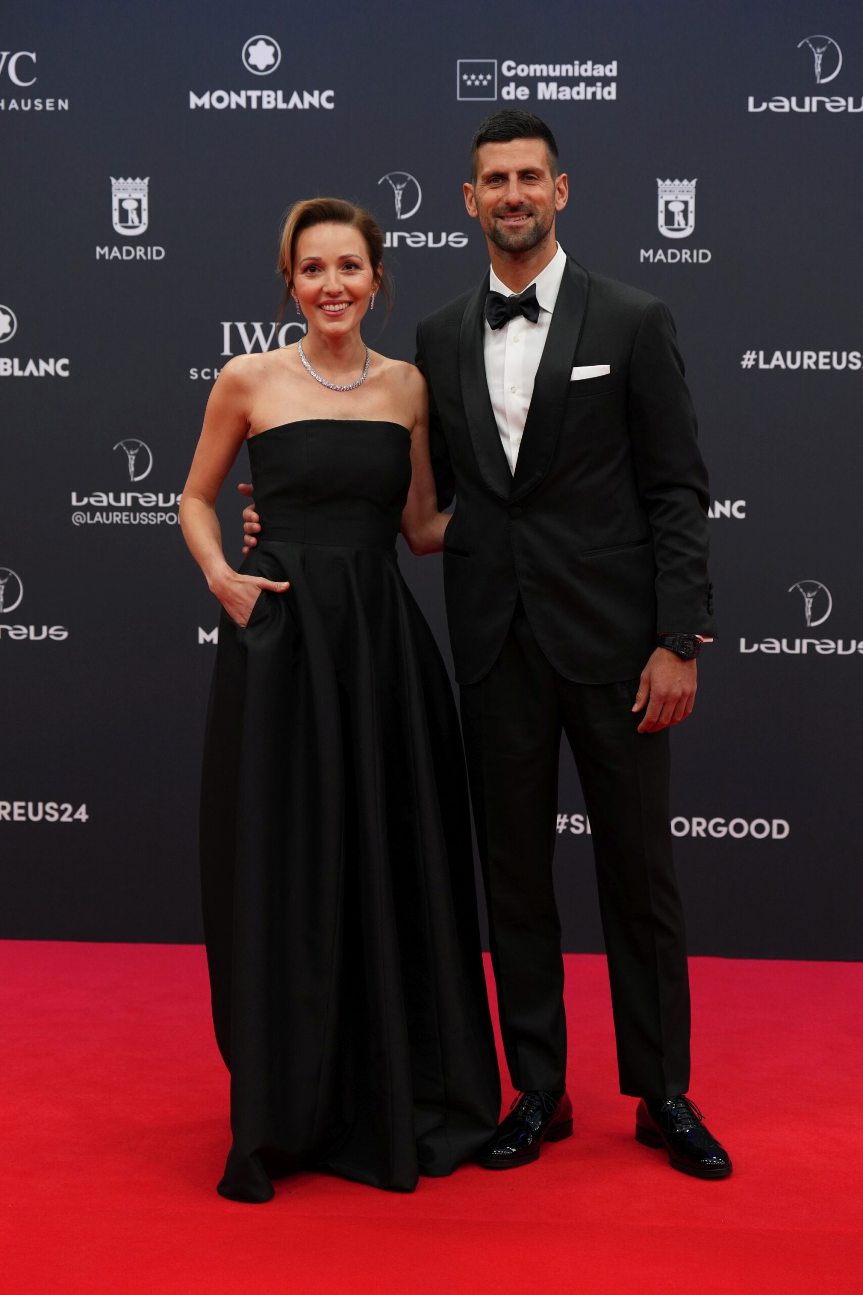 Novak i Jelena Đoković na crvenom tepihu svet novine svet portal 