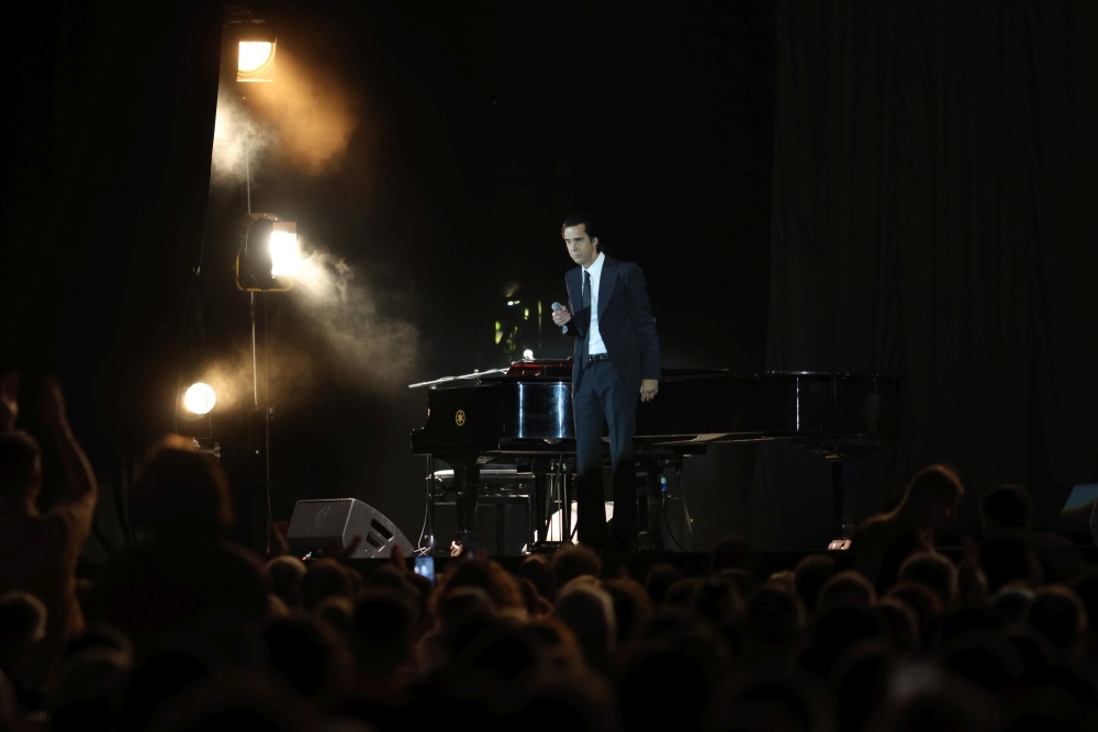 Novak Đoković na koncertu Nika Kejva svet portal svet