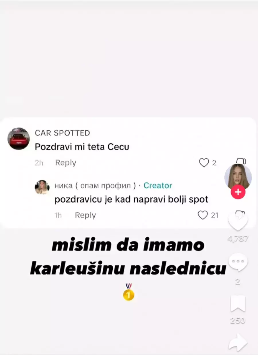 Nika Tošić o Ceci svet novine svet portal