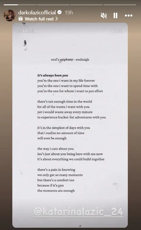 Objava Darka Lazića