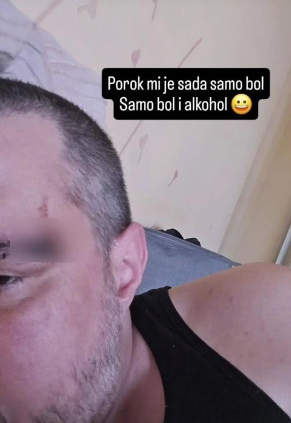 Bojan Tomović povređen