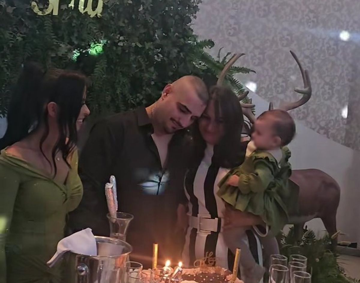 Darko Lazić na ćerkinom rođendanu