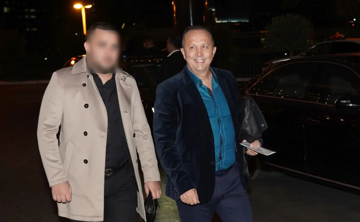 Goran Čomor sa starijim sinom Lukom