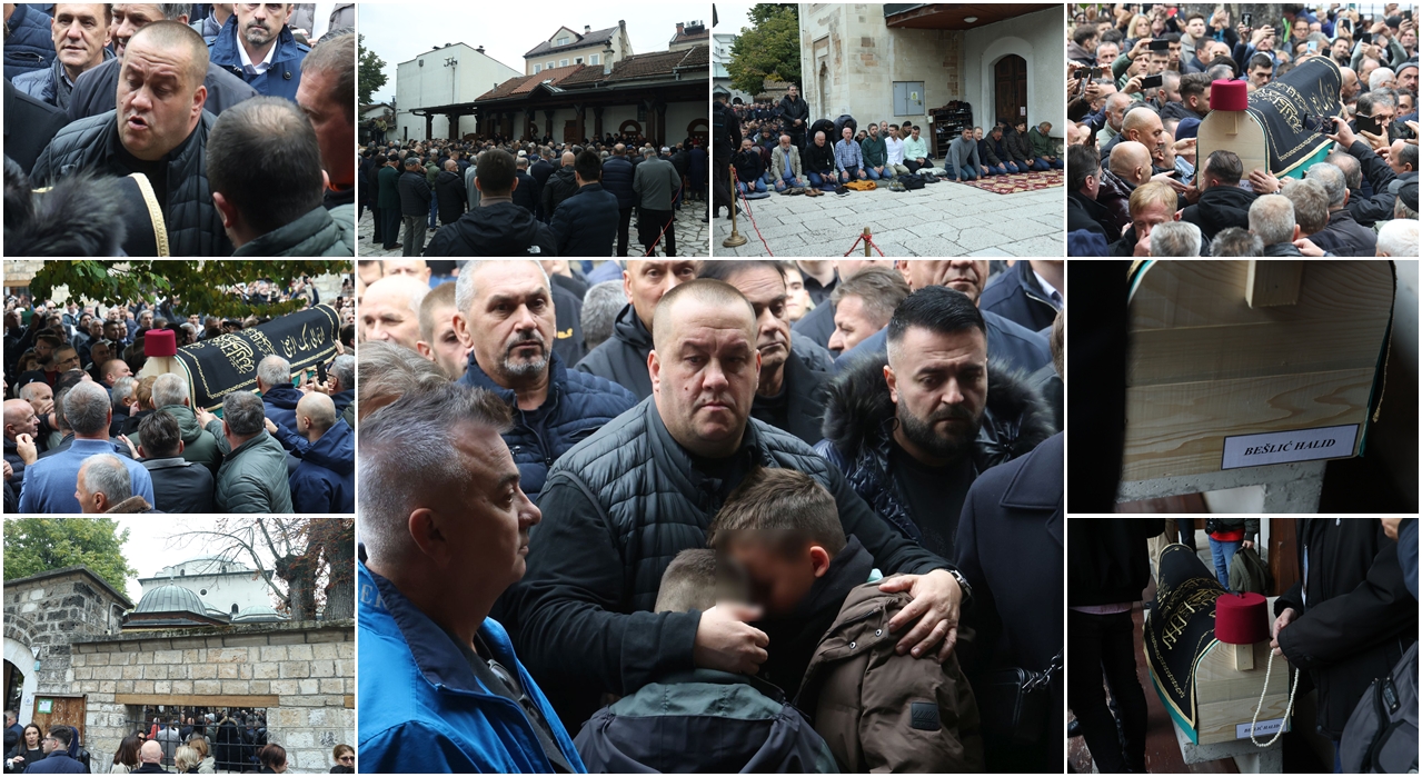 Najemotivniji trenutak na Halidovoj sahrani
