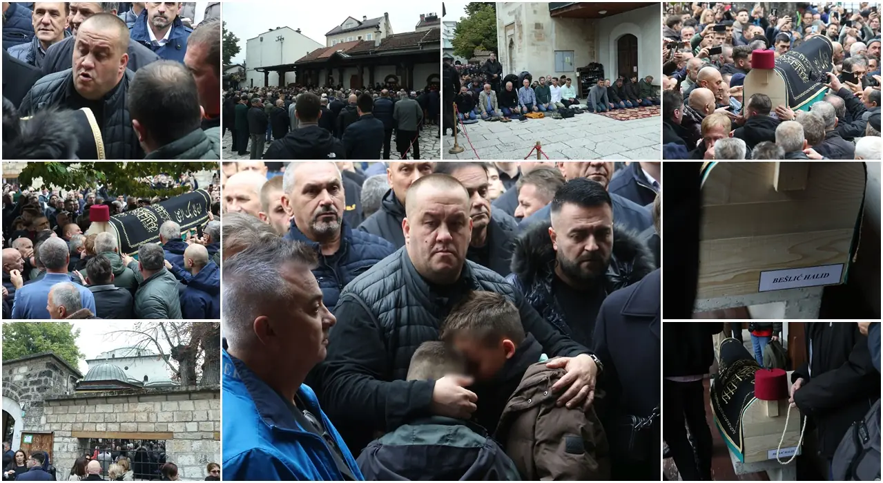 Najemotivniji trenutak na Halidovoj sahrani