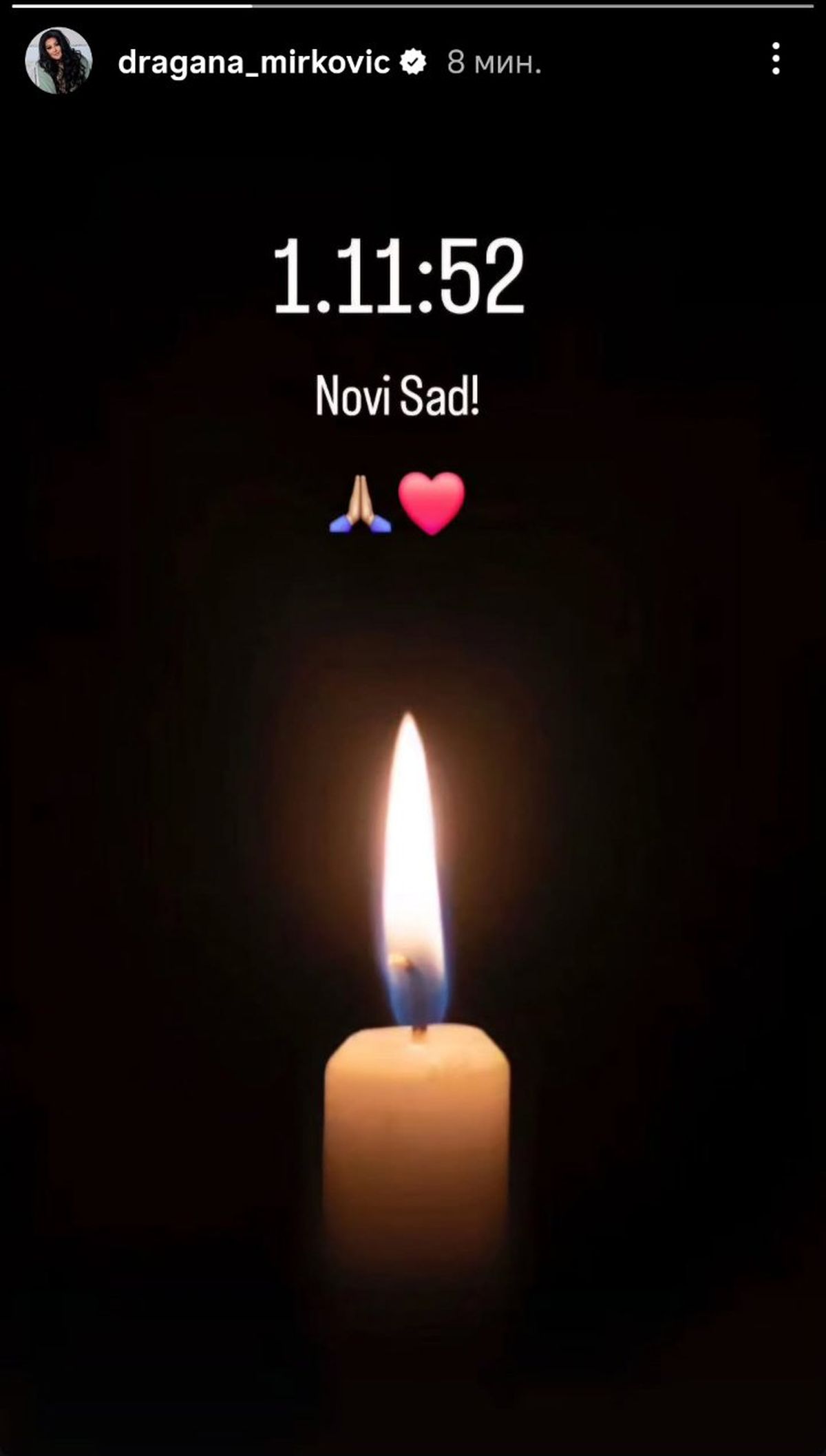 Dragana Mirković dan žalosti Novi Sad